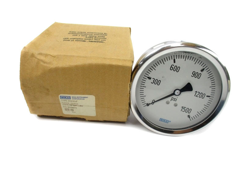 WIKA 52156273 213.53 4" 0-1500PSI NSMP