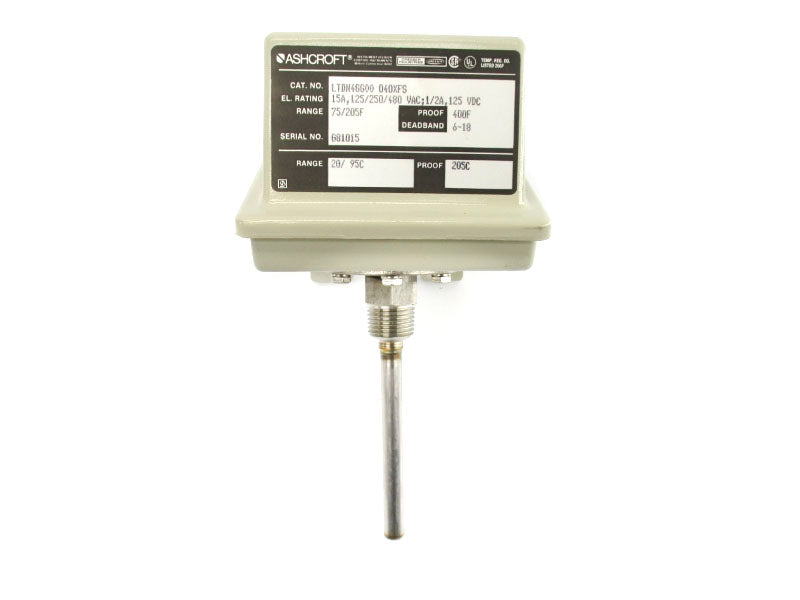 ASHCROFT LTDN4GG00040XFS 480VAC 15A UNMP
