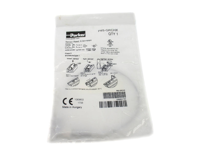 PARKER P8S-GRCHX 10-30VAC/DC NSMP