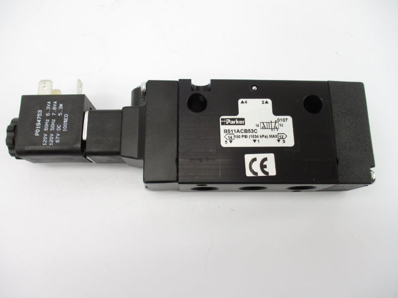 PARKER B511ACB53C 120V 150PSI NSMP