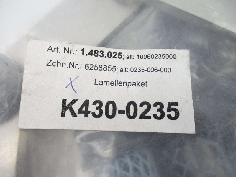 LAMELLENPAKET K430-0235 1.483.025  NSMP