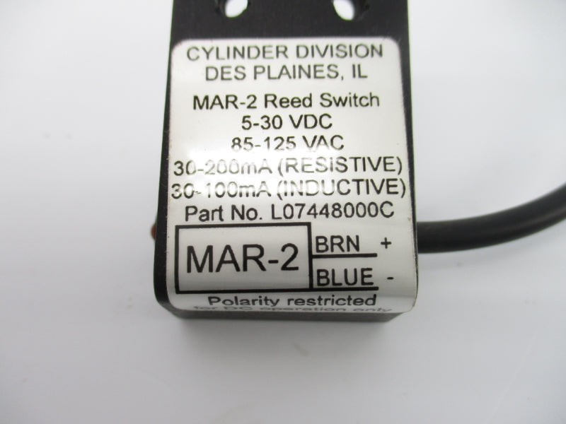 CYLINDER DIVISION L07448000C MAR-2 85-125VAC NSNP