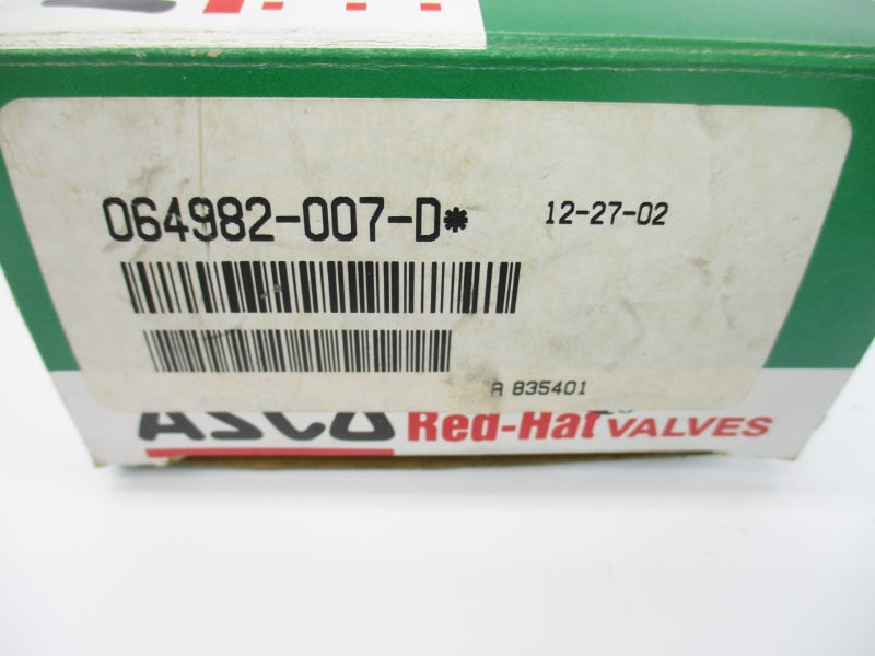 ASCO 064982-007-D 24-20V NSMP