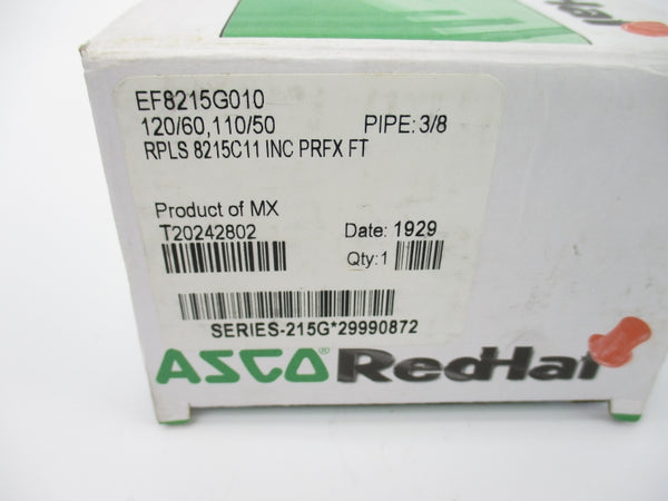 ASCO EF8215G010 110/120V 50PSI 3/8" NSMP