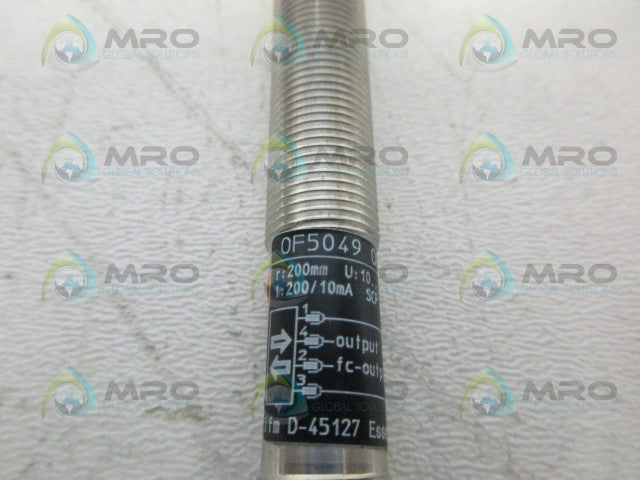 IFM EFECTOR OF5049 DIFFUSE REFLECTION SENSOR *NEW IN BOX*