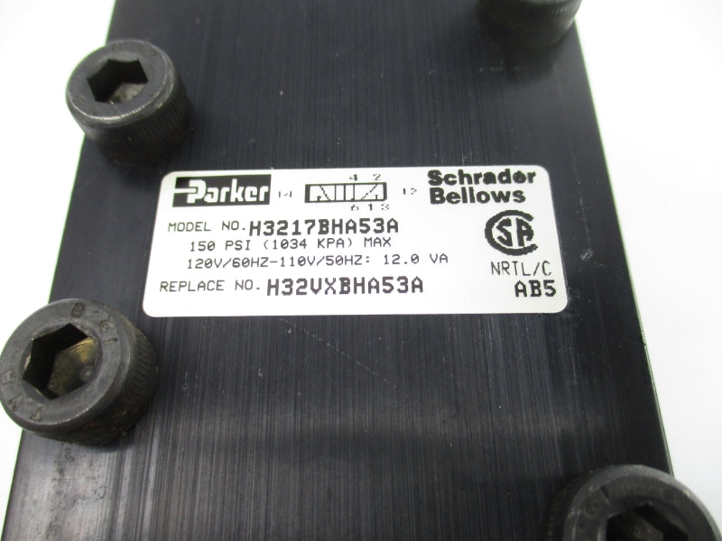 PARKER H3217BHA53A 110/120V 150PSI NSNP