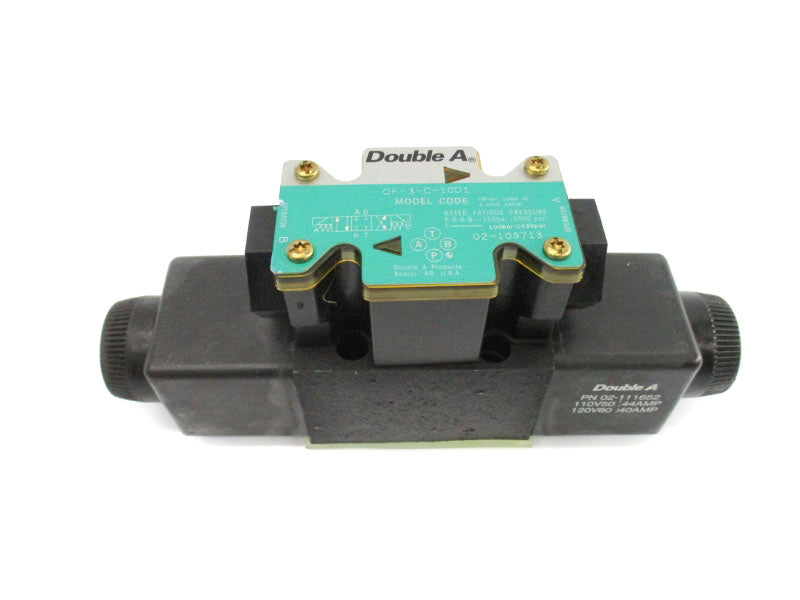 DOUBLE A QF-3-C-10D1 110/120V .44/.40A 5000PSI NSNP