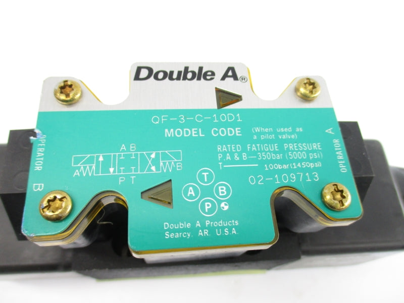 DOUBLE A QF-3-C-10D1 110/120V .44/.40A 5000PSI NSNP