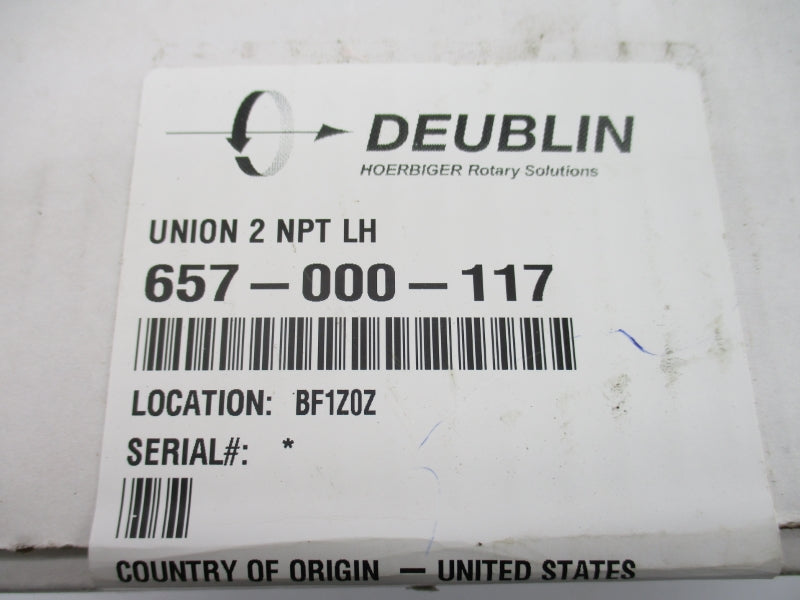 DEUBLIN 657-000-117 NSFS