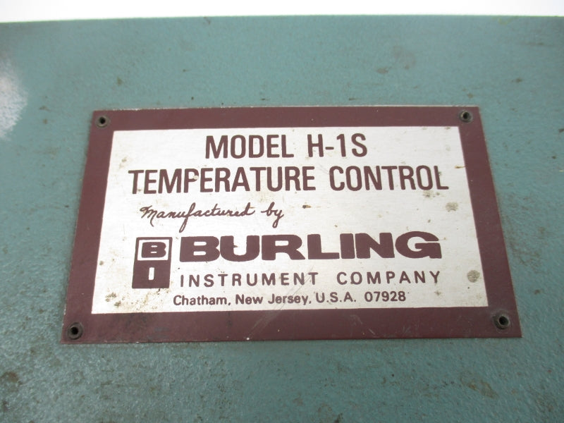 BURLING INSTRUMENTS H-1S UNMP