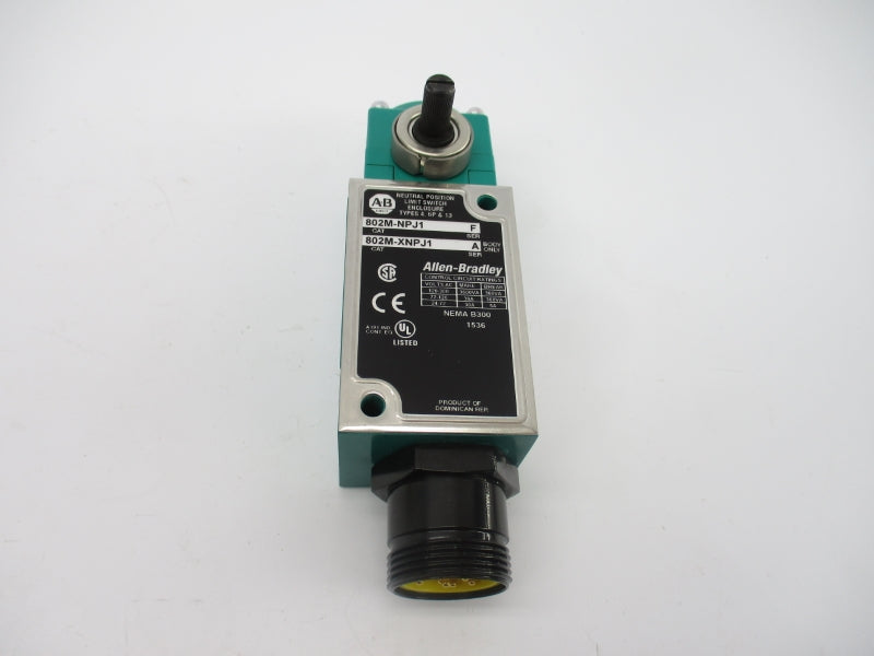ALLEN BRADLEY 802M-NPJ1 SER. F 120-300VAC 30A (WH) NSMP