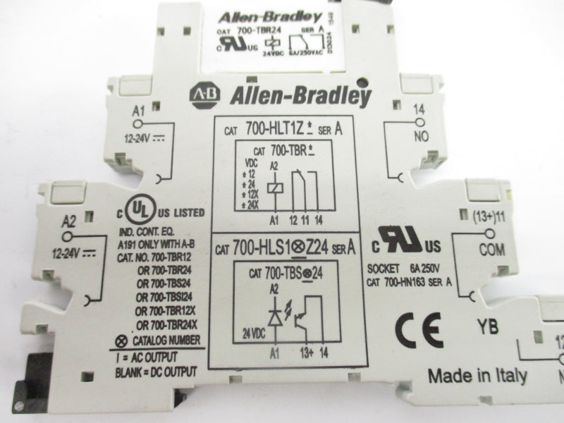 ALLEN BRADLEY 700-HN163 SER. A 250V 6A NSNP