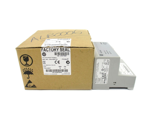 ALLEN BRADLEY 1794-AENT SER. B F/W 4.3 24VDC NSNP