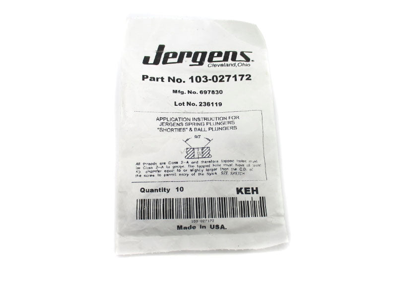 JERGENS 103-027172 697830 (PKG OF 10) NSMP