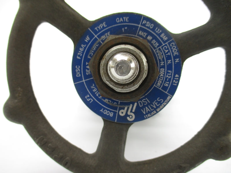 DSI VALVE F12-18 137PSI  1" UNMP