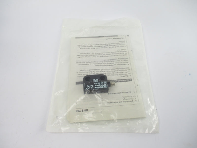 SCHMERSAL 101184377 BNS260-02Z-ST-L NSMP