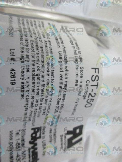 POLYWATER FST-250 CARTRIDGE *FACTORY SEALED*