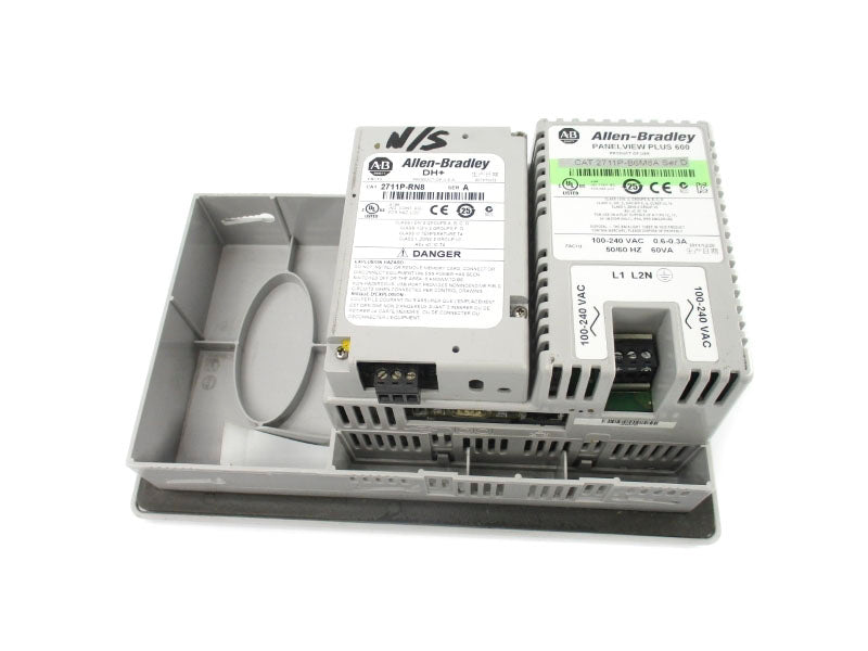 ALLEN BRADLEY 2711P-B6M8A SER. D 100-240VAC 0.6-0.3A UNMP