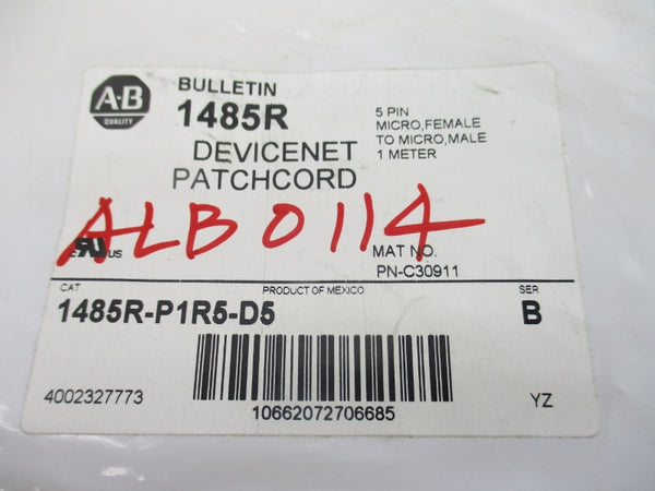 ALLEN BRADLEY 1485R-P1R5-D5 SER. B NSMP