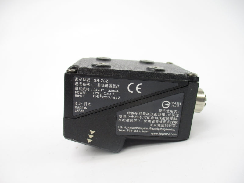 KEYENCE SR-752 24VDC (AS PICTURED) NSMP