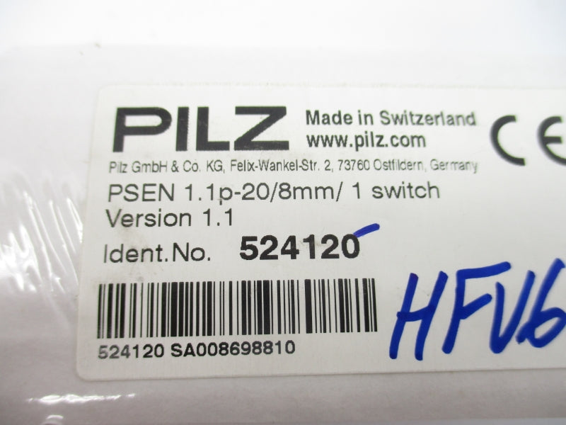 PILZ PSEN1.1P-20/8MM/1 524120 NSMP