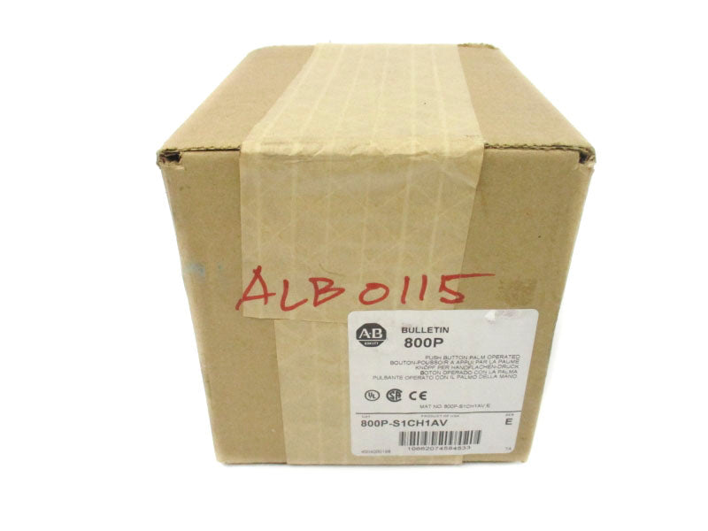 ALLEN BRADLEY 800P-S1CH1AV SER. E NSFS
