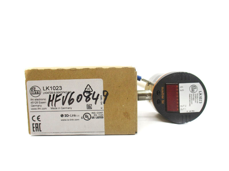 IFM EFECTOR LK0472B-B-00KQPKG/US LK1023 10-30VDC NSMP