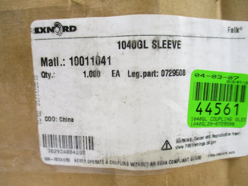 REXNORD 0729508 1040GL NSMP