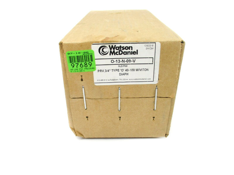 WATSON MCDANIEL O-13-N-09-V 3/4" NSFS