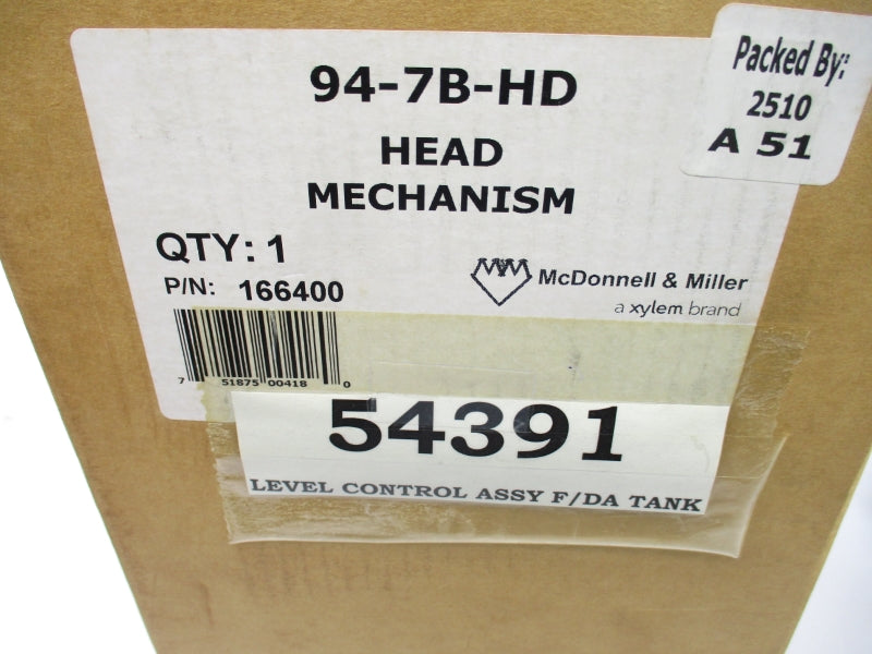MCDONNELL&MILLER 94-7B-HD 166400 230VAC NSMP