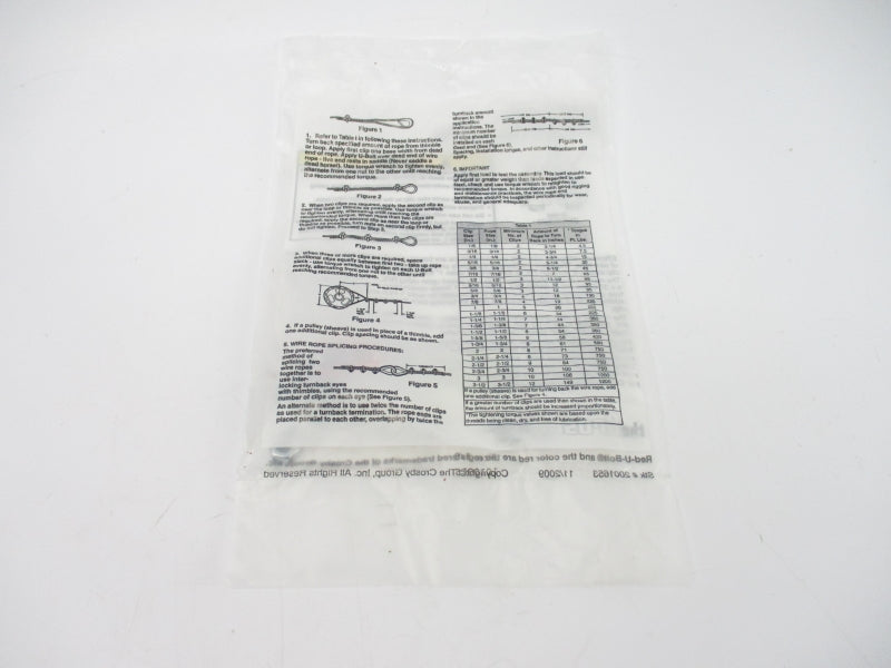 CROSBY 2001653 G-450 NSMP