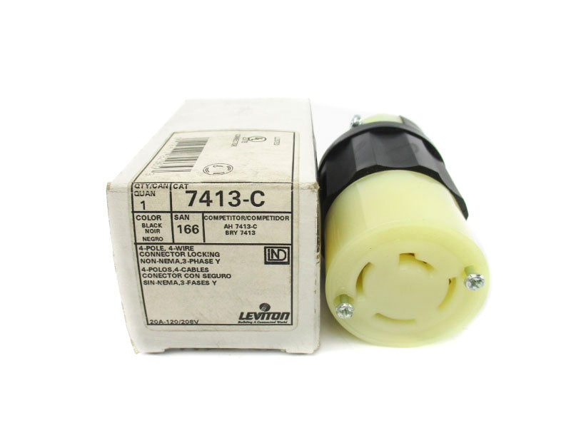 LEVITON 7413-C 120/208V 20A NSMP