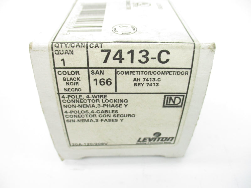 LEVITON 7413-C 120/208V 20A NSMP