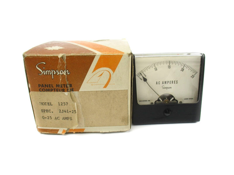 SIMPSON 1257 0-25A NSMP