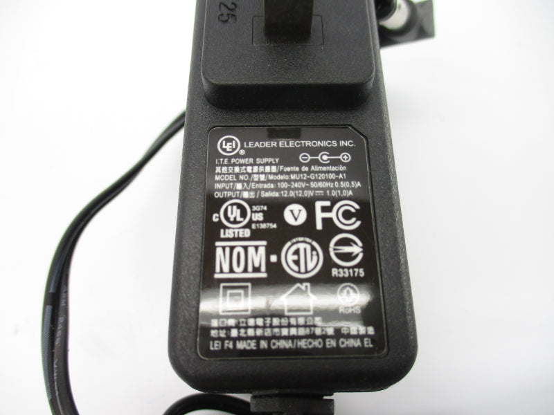LEADER ELECTRONICS INC. MU12-G120100-A1 100-240V 1.0(1,0)A NSNP