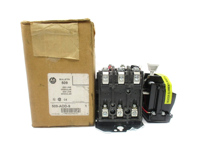 ALLEN BRADLEY 509-AOD-9 SER. 1 110/115-120V 18A NSMP
