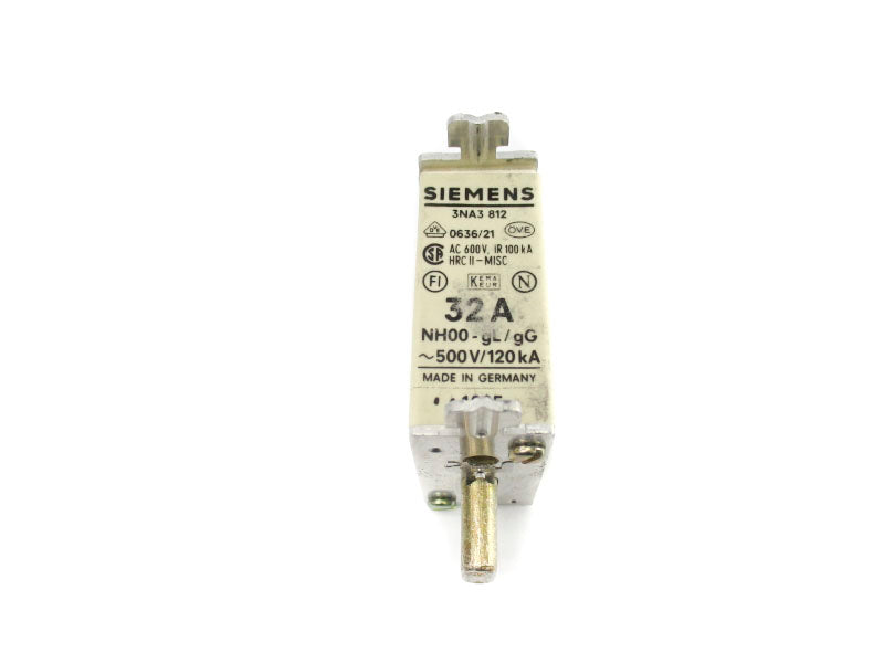 SIEMENS 3NA3812 500V 32A NSNP