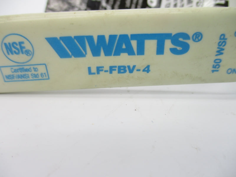 WATTS LFFBV-4 3/4" 1/2PSI NSNP