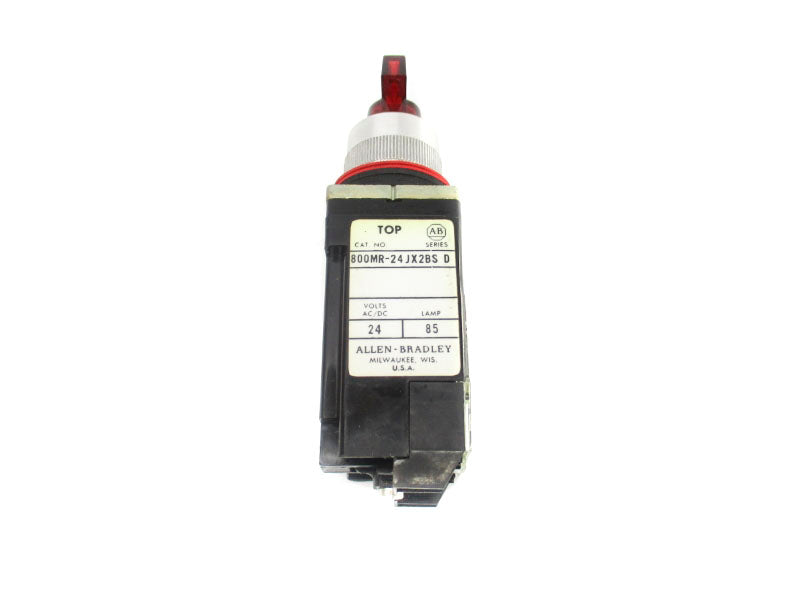 ALLEN BRADLEY 800MR-24JX2BS SER. D 24VAC/DC NSNP