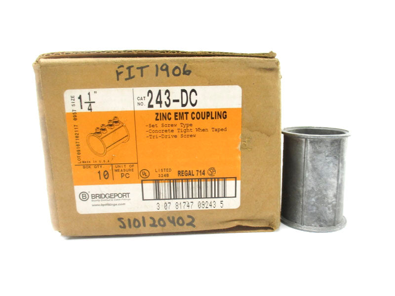 BRIDGEPORT 243-DC (PKG OF 10) NSMP