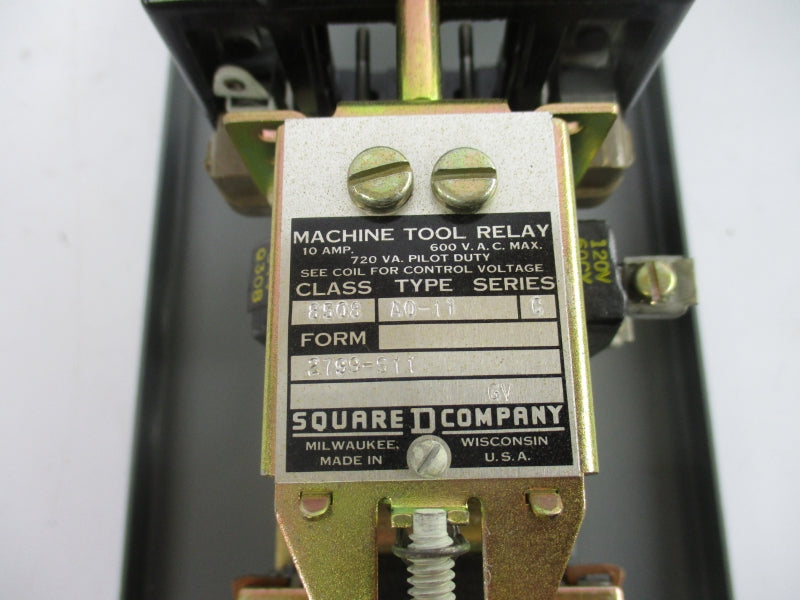 SQUARE D 8508A0-11 SER. C 110-120V NSNP