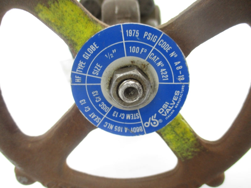 DSI VALVES 4221 1/2" UNMP