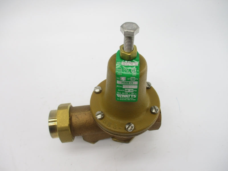 WATTS 25AUB-Z3 25-75PSI 1" 160'F NSMP