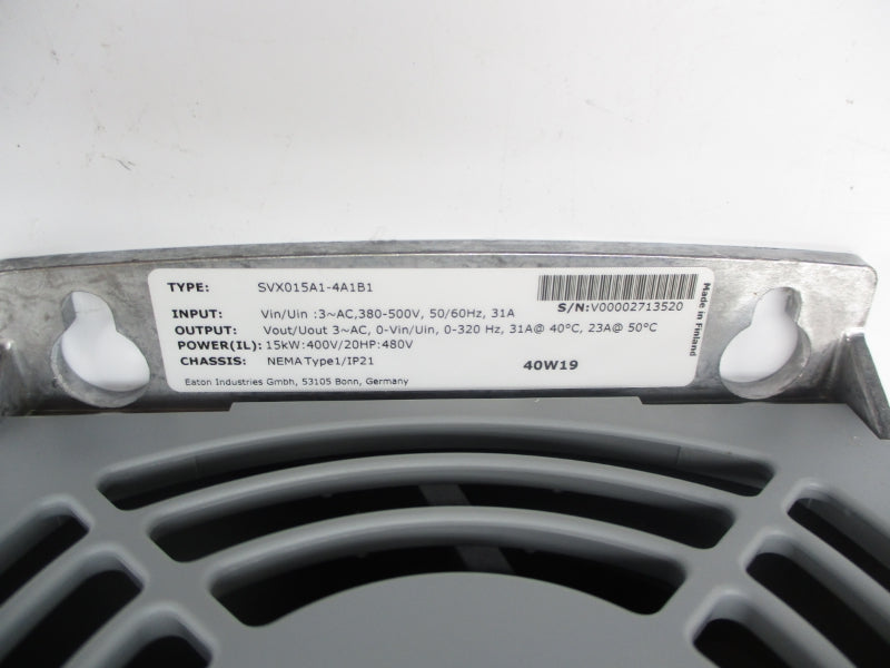 EATON SVX015A1-4A1B1 F/W SVX00031V030 380-500V 31A NSMP