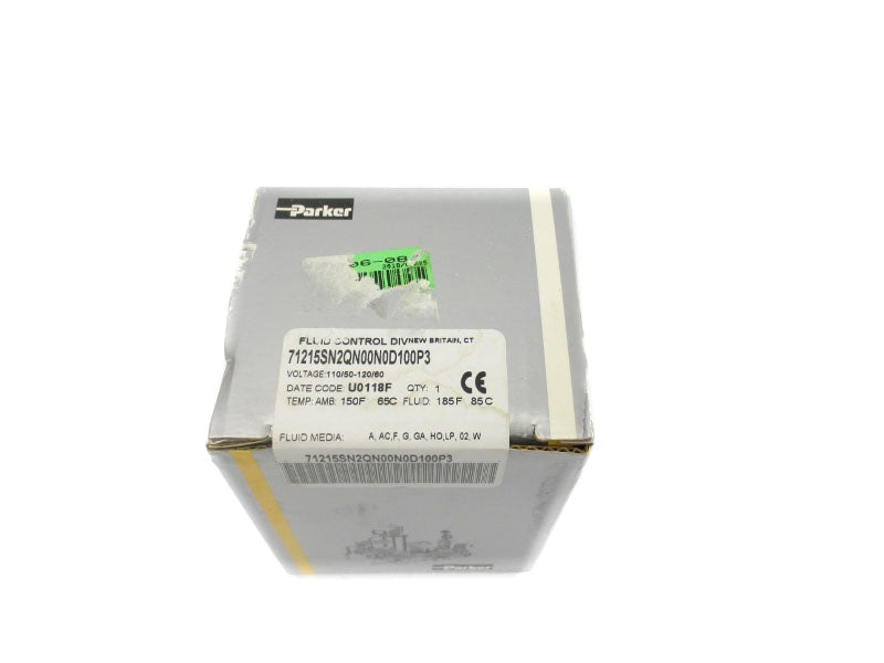 PARKER 71215SN2QN00N0D100P3 110/120V NSFS