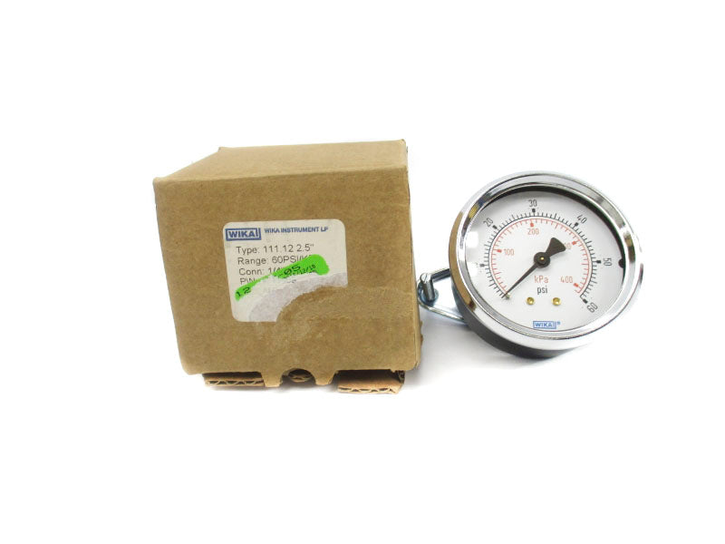WIKA 111.12 2.5" 0-60PSI NSMP