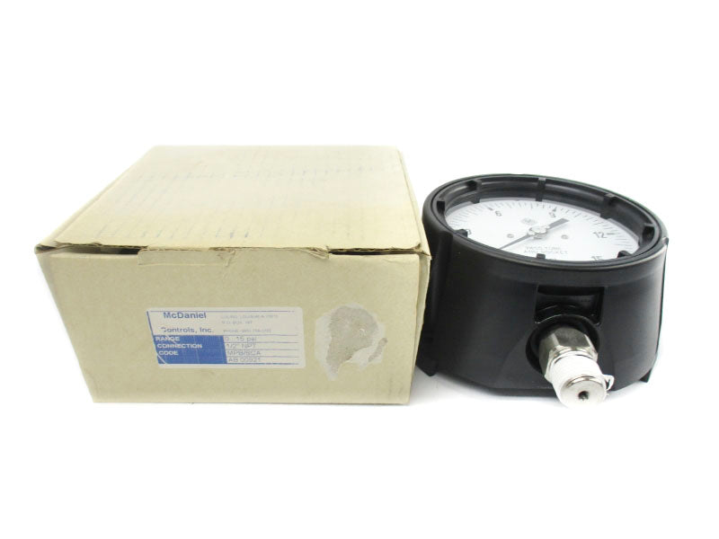 MCDANIEL CONTROLS MPB/SCA 0-15PSI 1/2" NSMP