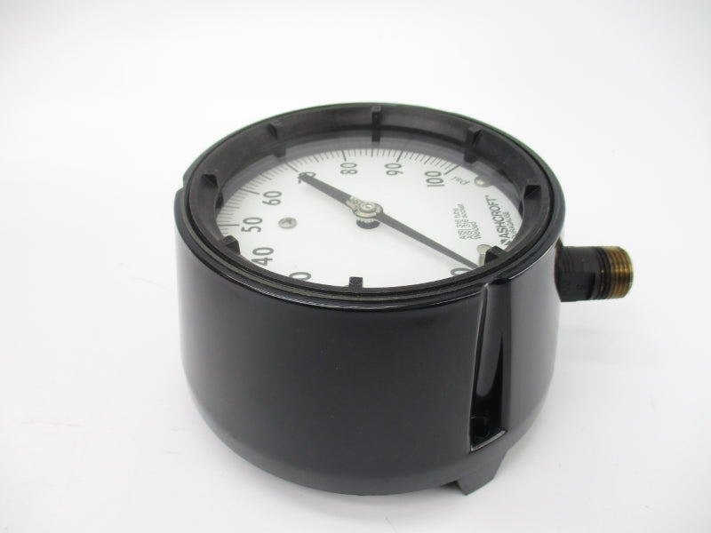 ASHCROFT 451279SS04L100# 0-100PSI 4 1/2" NSMP