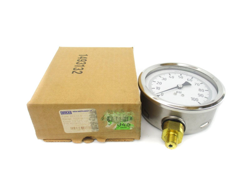 WIKA 4271638 212.53 0-100PSI 4" NSMP