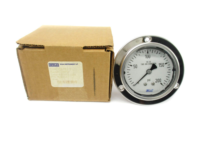 WIKA 4282934 233.55 0-200PSI 2.5" NSMP